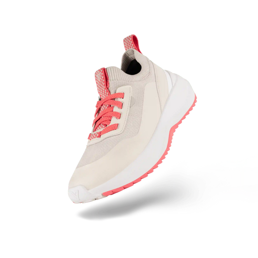 Women's Stormburst Low Top - Shell/Hyperpink