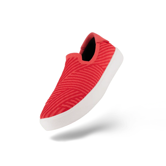 Women's Boardwalk Slip-On - Hyperpink/Berry Zigzag