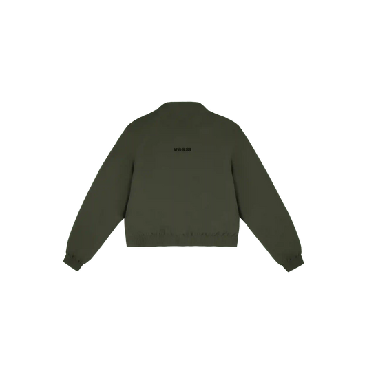 Women's Mist Bomber Jacket - Dark Moss
