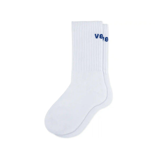 Crew Socks - White/Stripe
