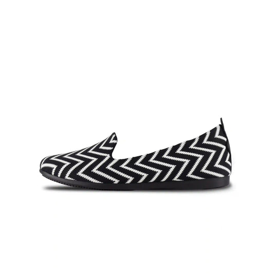 Women's Market Flat - Black/Light Dune Chevron