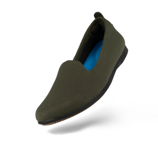Women's Market Flat - Dark Olive/Black