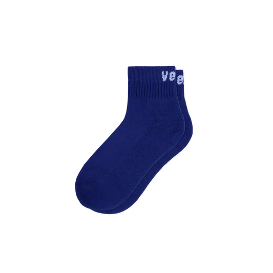 Mid Crew Socks - Stripe/White