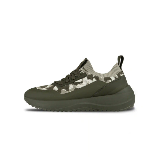 Women's Stormburst Low Top - Dark Olive Camo